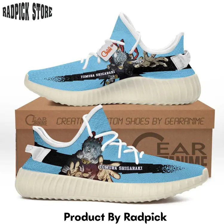 Tomura shigaraki yeezy shoes anime sneakers  rp221221221